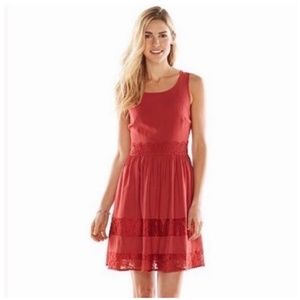 ⭐️ Red Lauren Conrad Dress